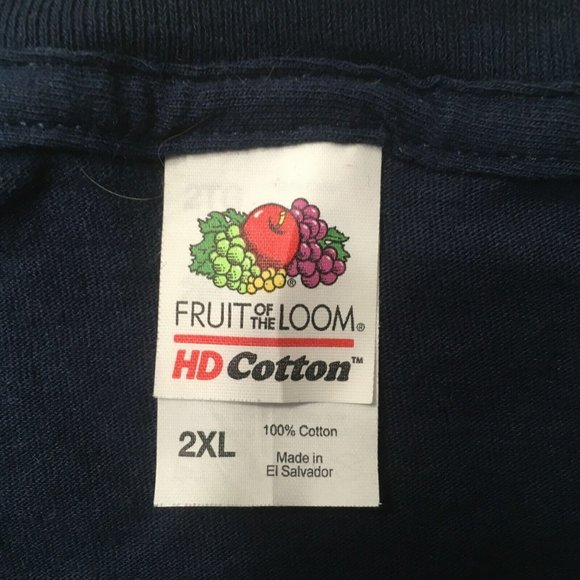 United States DEPT of Air Force USAF Veteran T-Shirt 2XL Proudly Served Blue - Picture 2 of 8